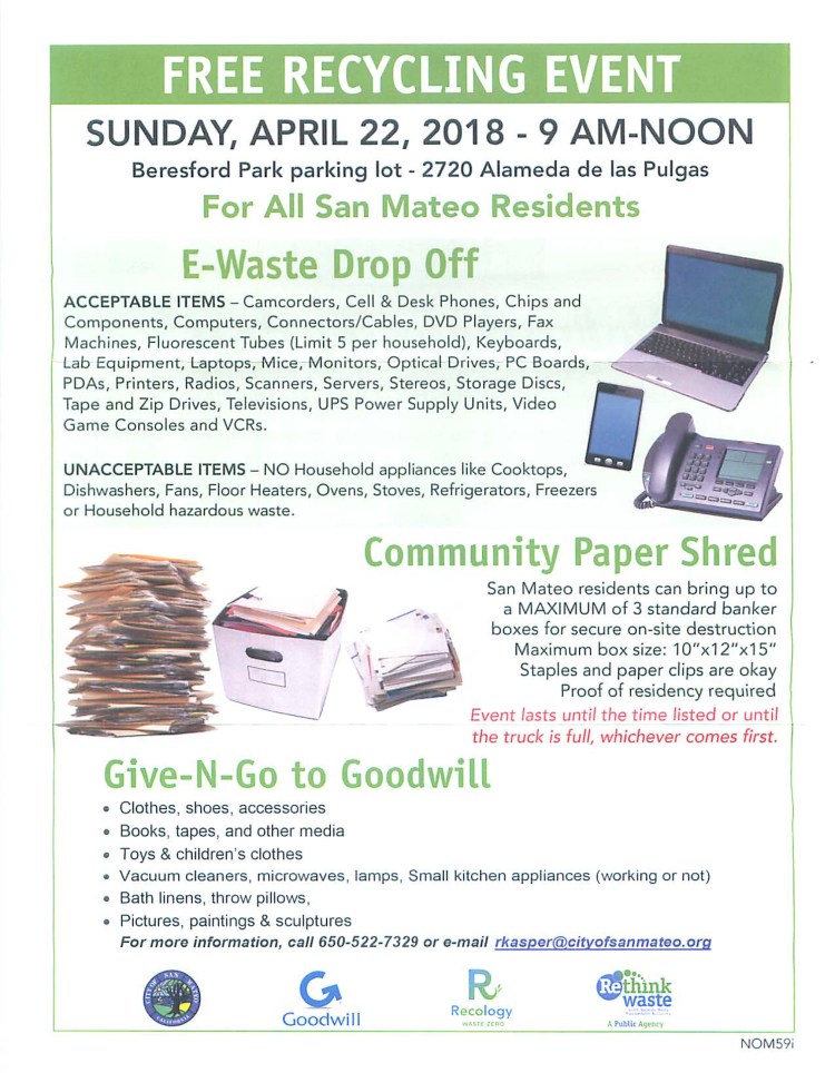 2018-April Recycling Event